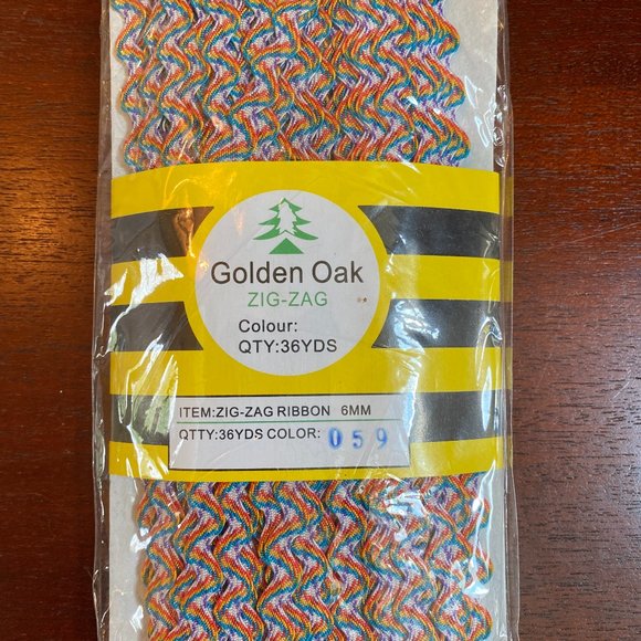 Rainbow 6mm Ric Rac Trim - Picture 1 of 2